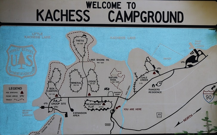 Camping in Washingtons Kachess Campground.